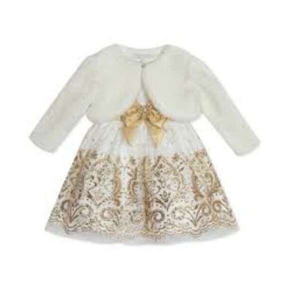 NWT Rare Edition 3 Piece Infant Girl dress Size 18 months - Picture 2 of 5